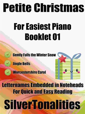 cover image of Petite Christmas for Easiest Piano Booklet O1